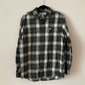Carhartt 100% Cotton Original Fit Flannel Size M